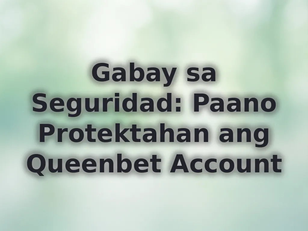 Gabay sa Seguridad